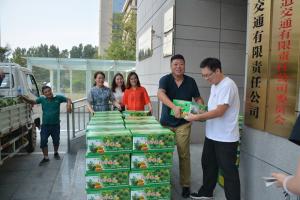 工會(huì)西瓜解暑降溫