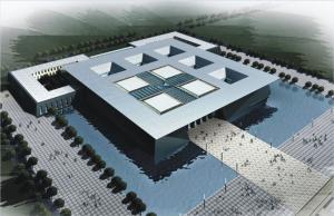 洛陽新博物館投標方案（獲三等獎）